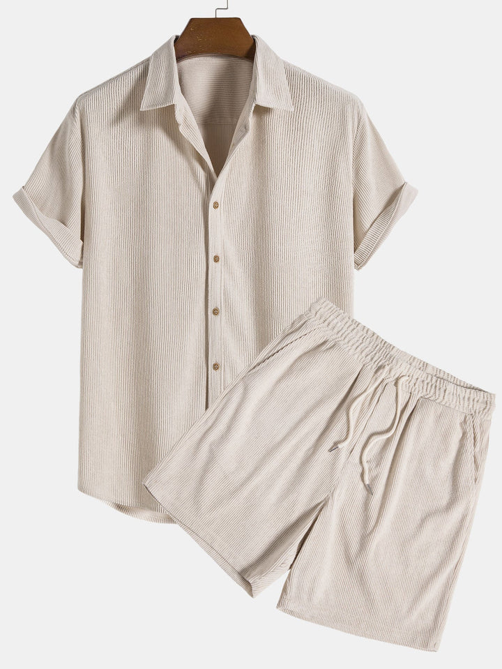 Conjunto de Camisa - Veludo Cotelê