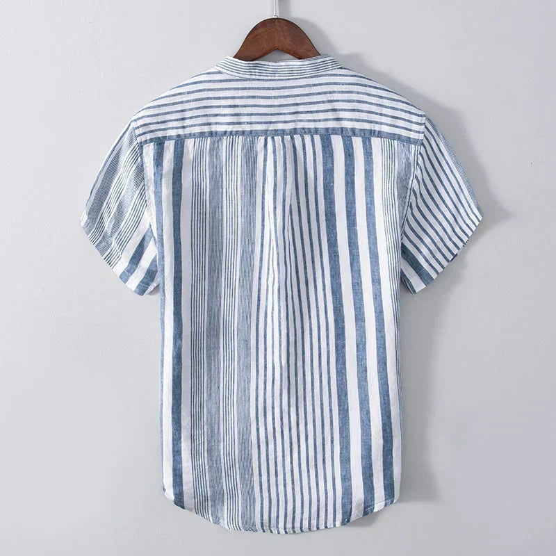 Camisa - Design Listrado Respirável