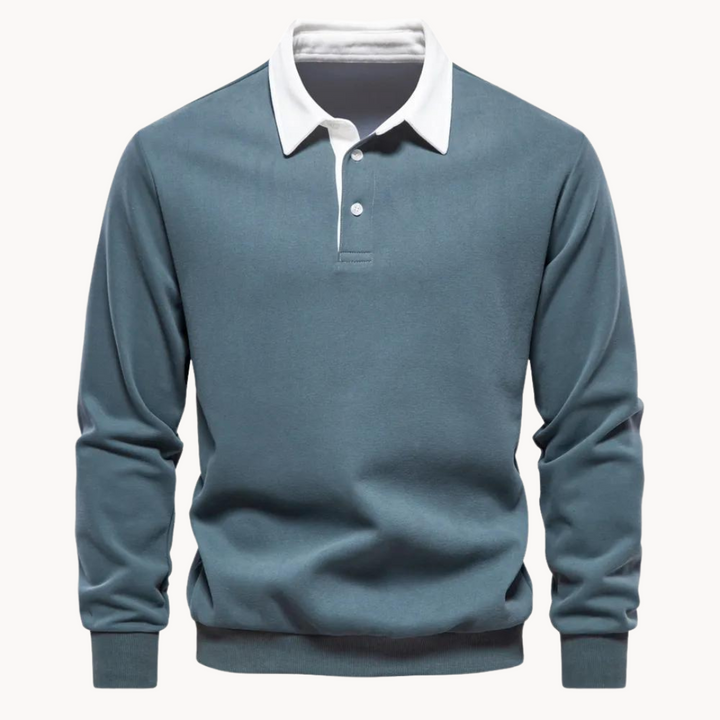 Sweatshirt Polo Soft-Blend - Flexível