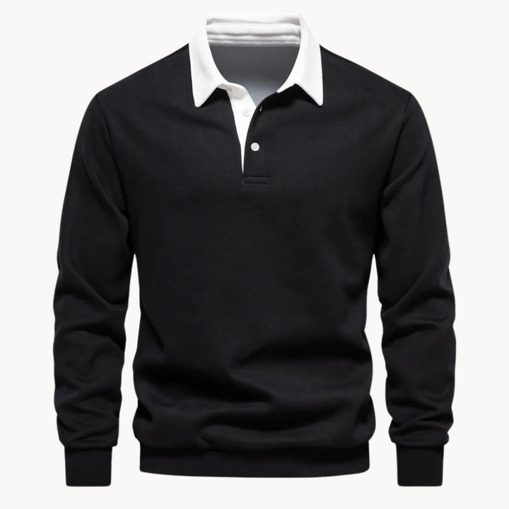 Sweatshirt Polo Soft-Blend - Flexível