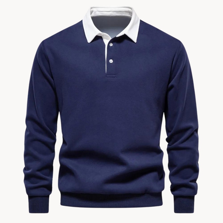 Sweatshirt Polo Soft-Blend - Flexível