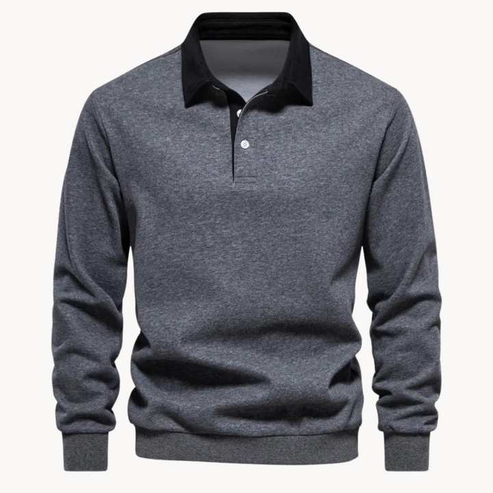 Sweatshirt Polo Soft-Blend - Flexível