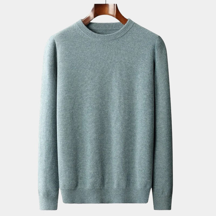 João - Mixed Knit Round Neck Jumper