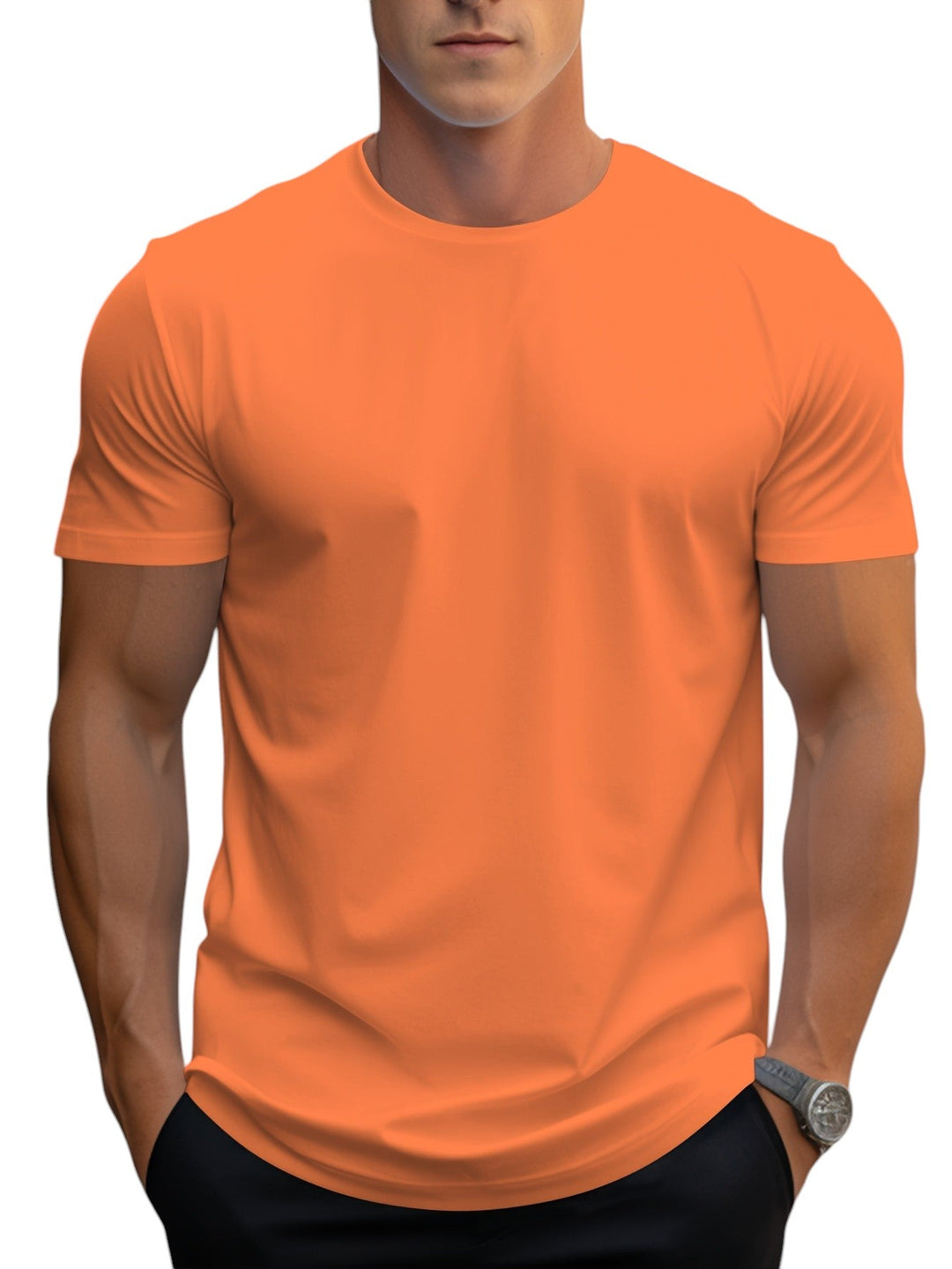 T-Shirt - Corte Regular Decote Suave