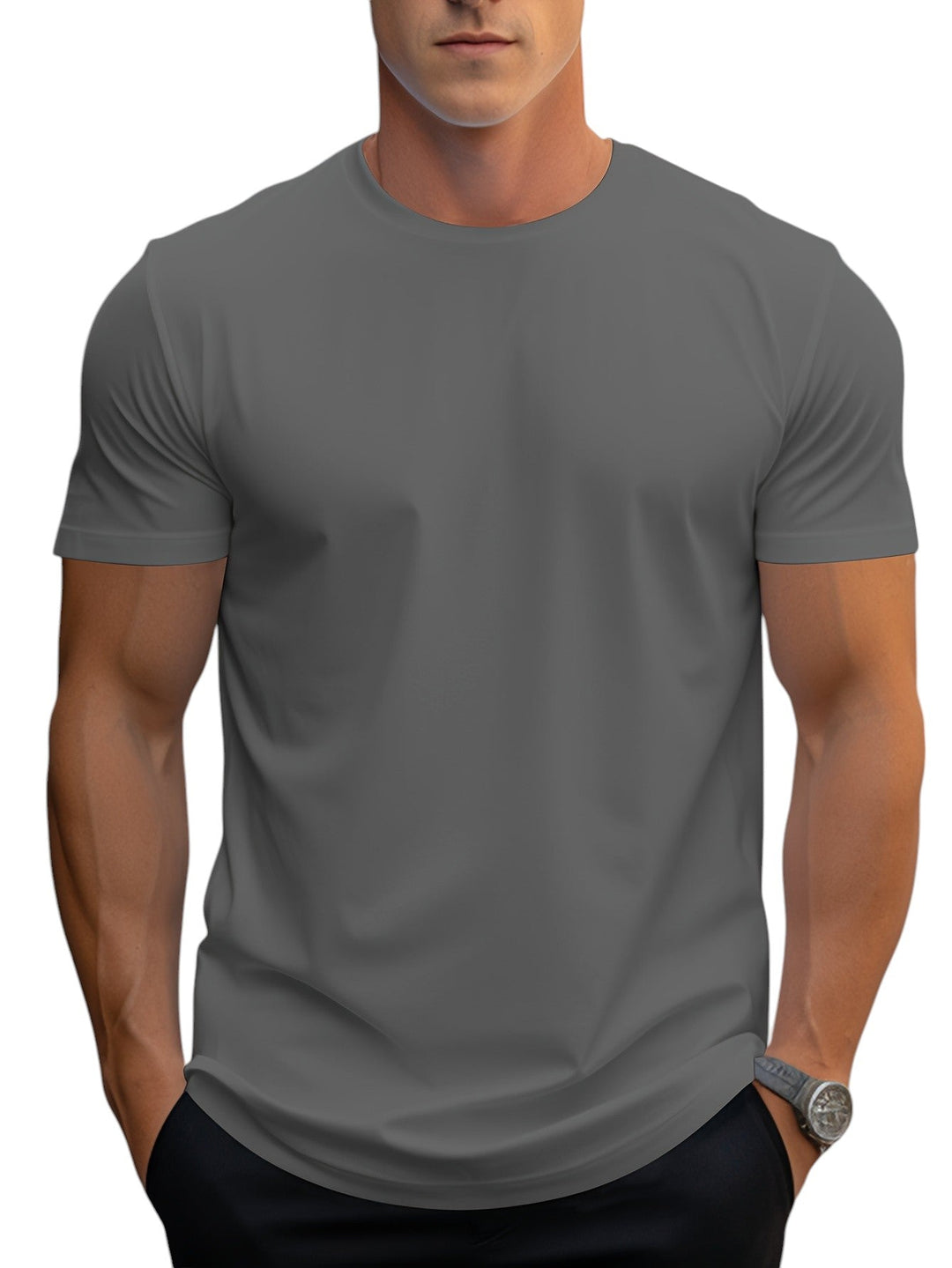T-Shirt - Corte Regular Decote Suave