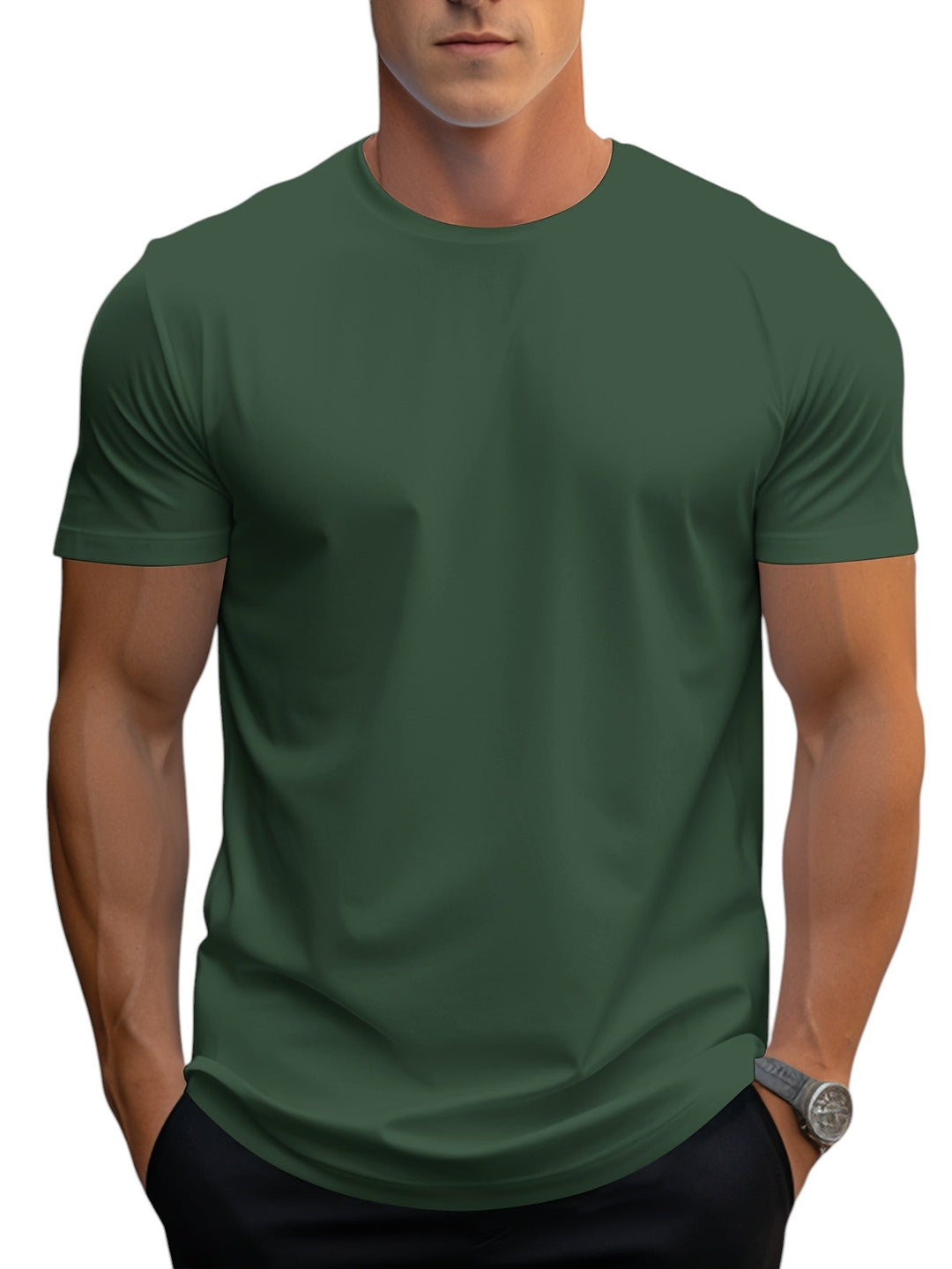 T-Shirt - Corte Regular Decote Suave