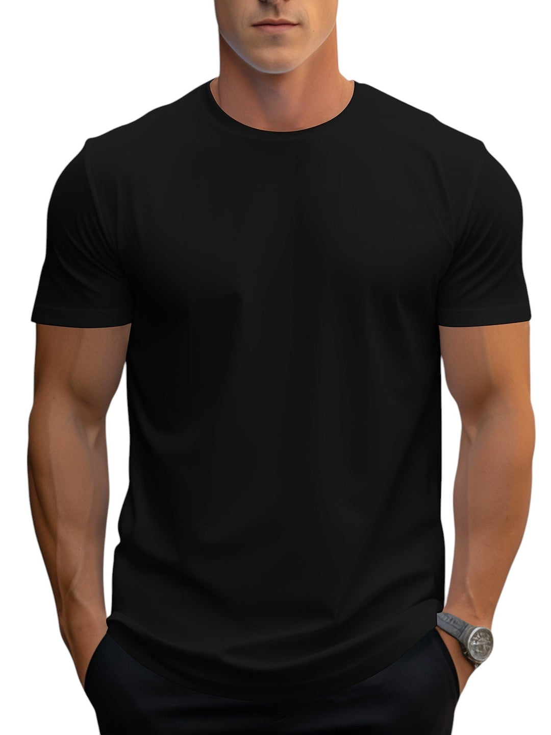 T-Shirt - Corte Regular Decote Suave