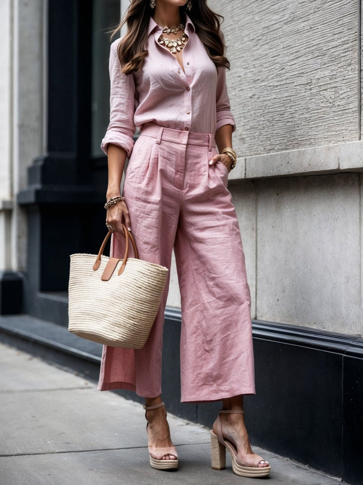 Isadora - Look Casual Chic Rosa