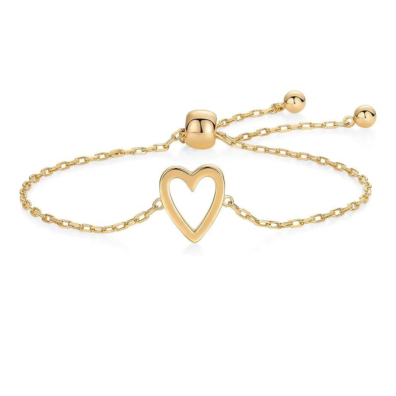Conjunto Pulseira Corações a Combinar