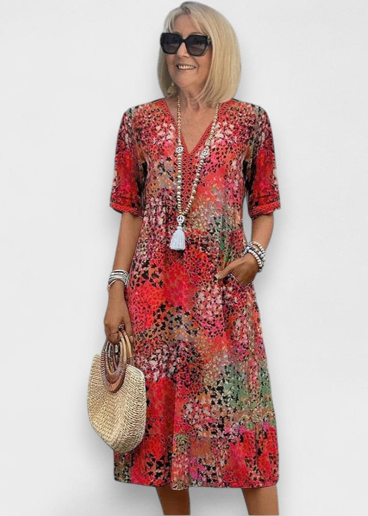 Lia - Vestido Feminino Midi
