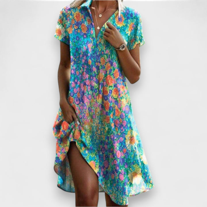 Eterna - Vestido Midi Elegância Atemporal