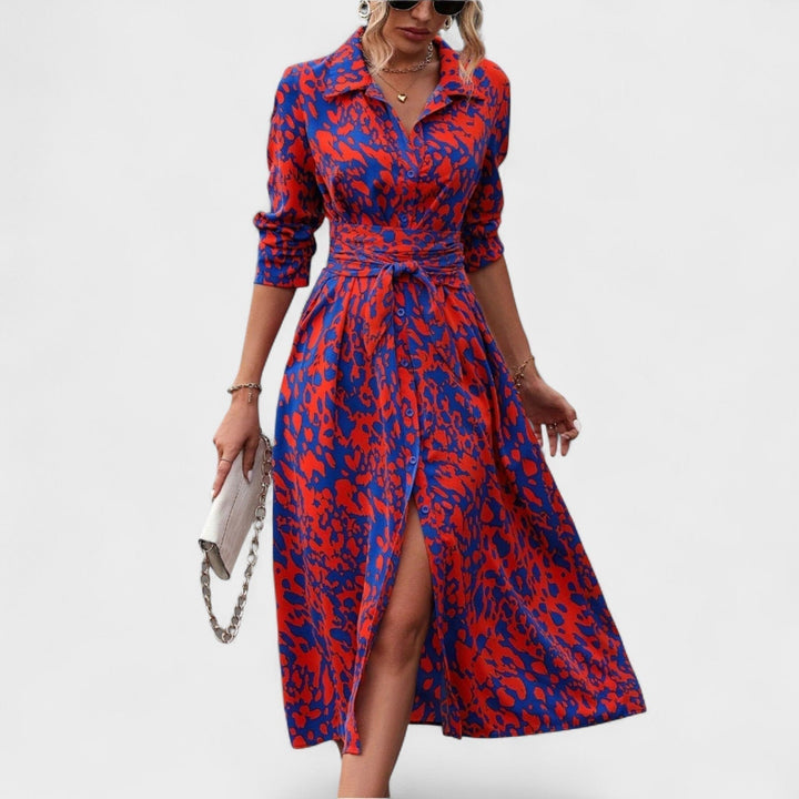 Bianca - Vestido Animal Print