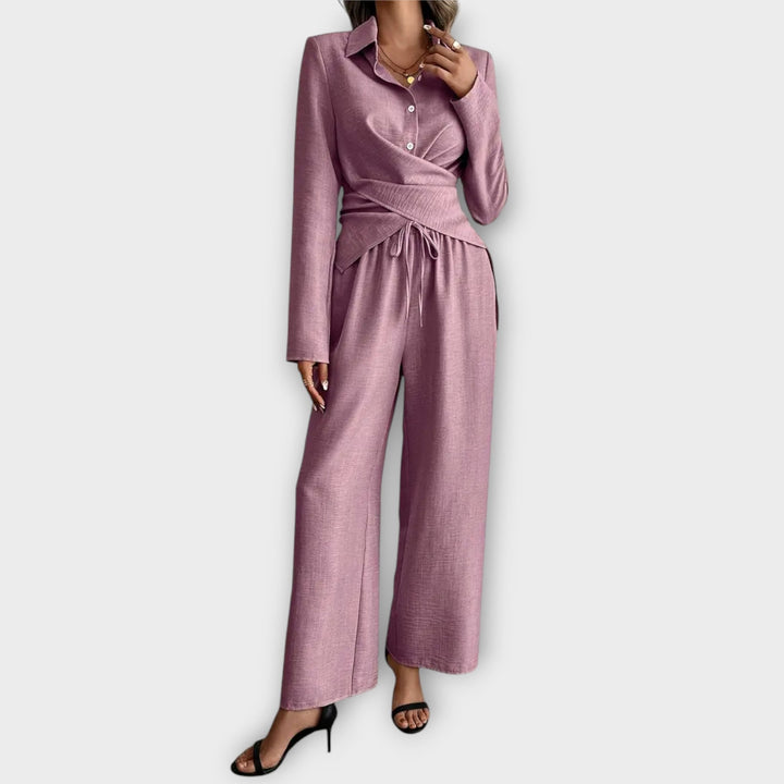 Lívia - Conjunto elegante de 2 peças