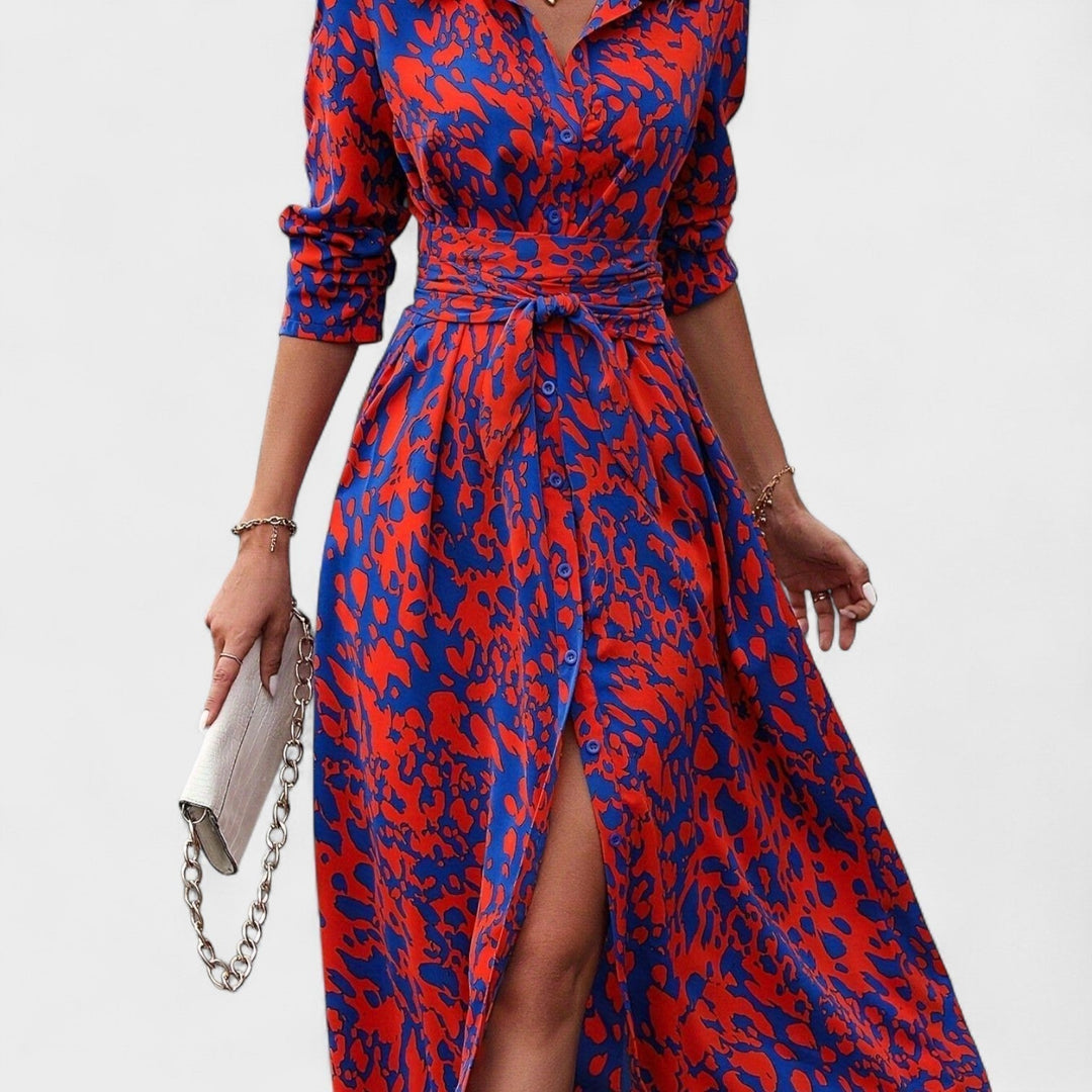 Bianca - Vestido Animal Print