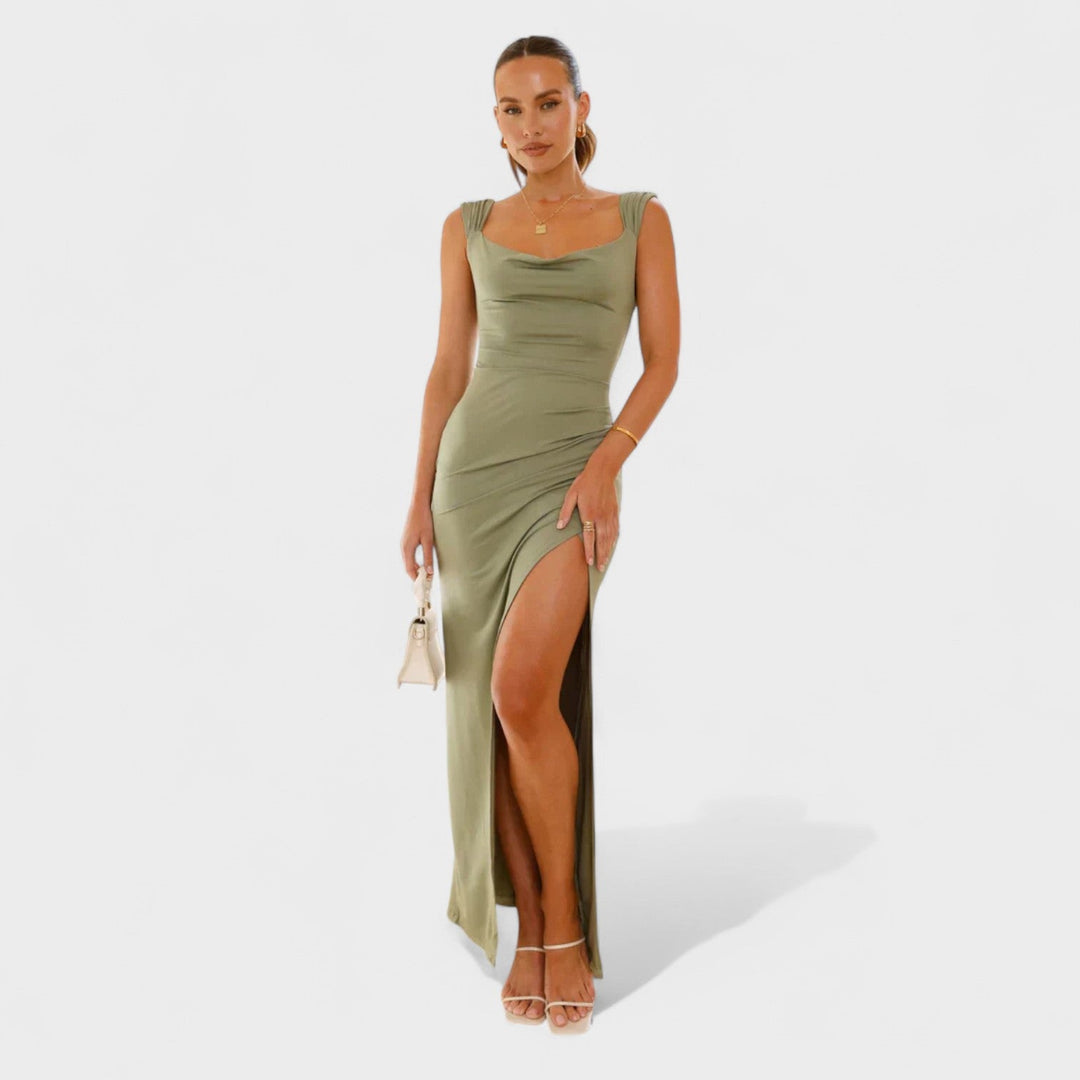 Sarela - Vestido comprido costas abertas
