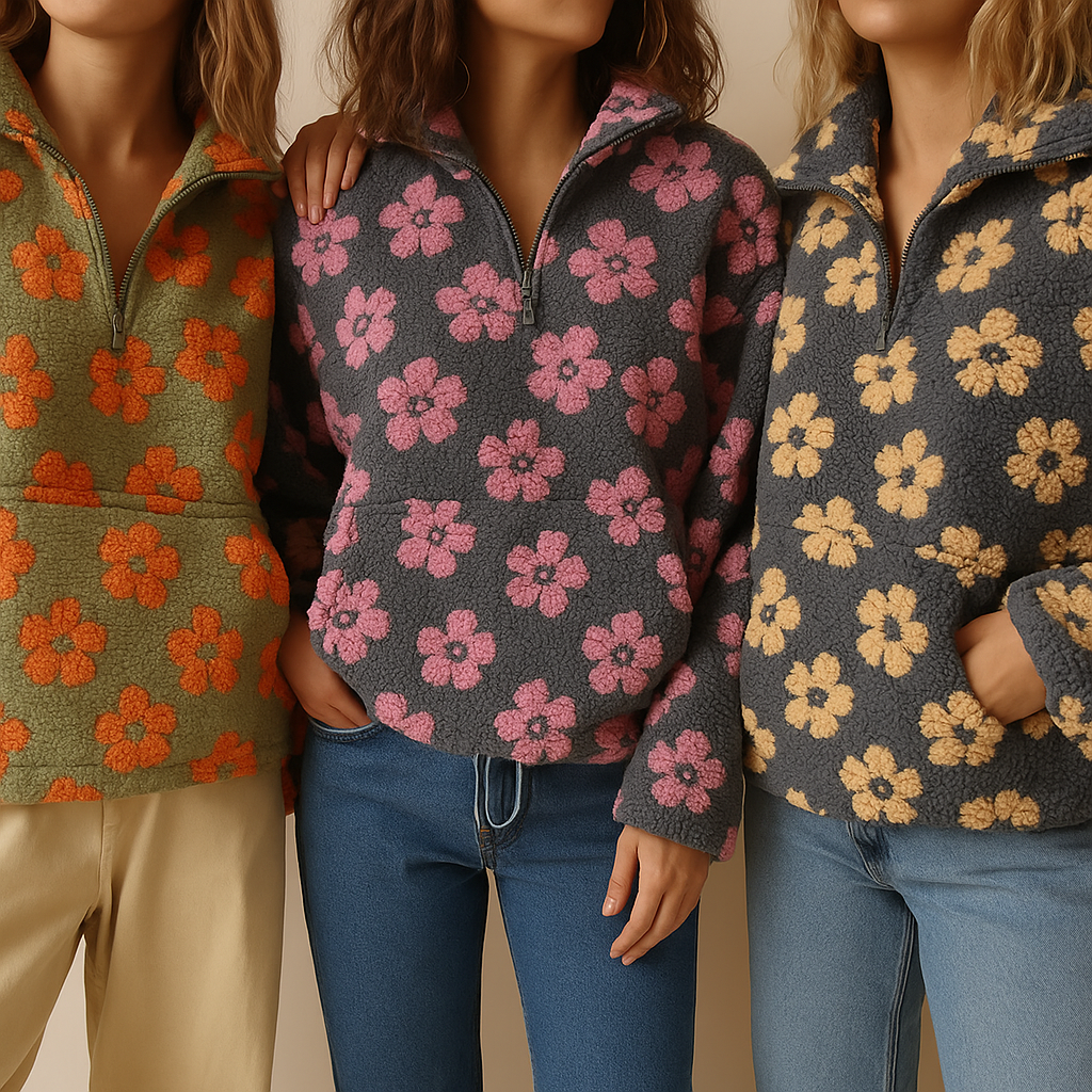 Daisy - Camisola Polar Floral
