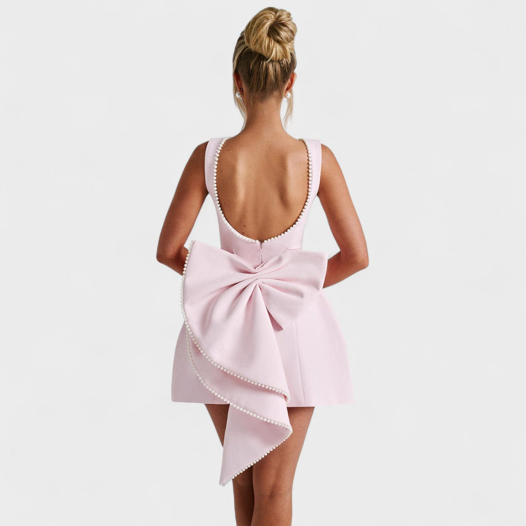 Catarina - Mini vestido com pérolas