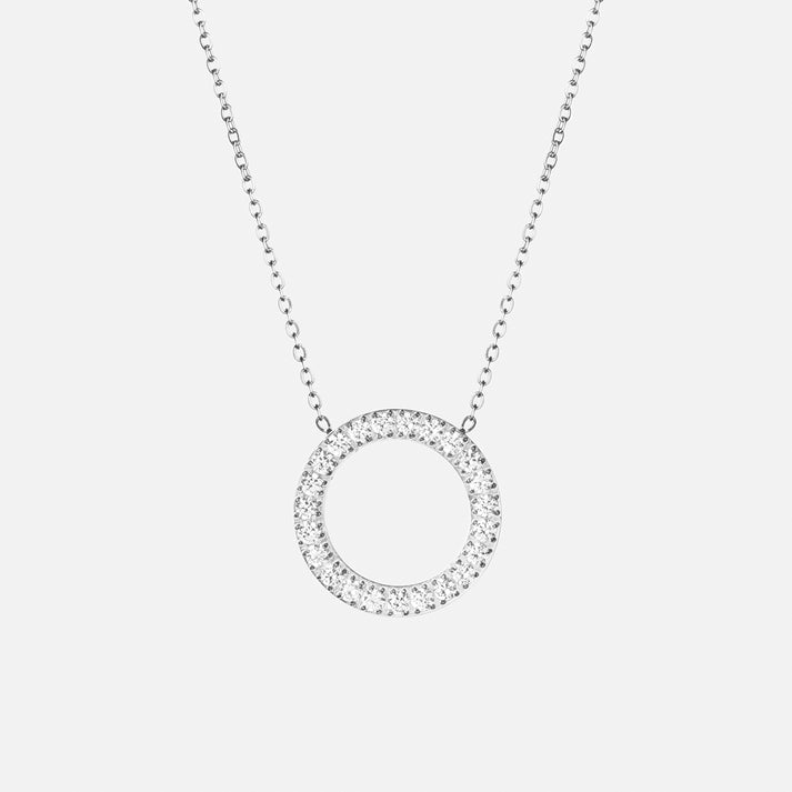 Colar Circle Zirkon