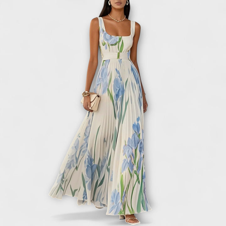 Penélope - Vestido Maxi em Chiffon