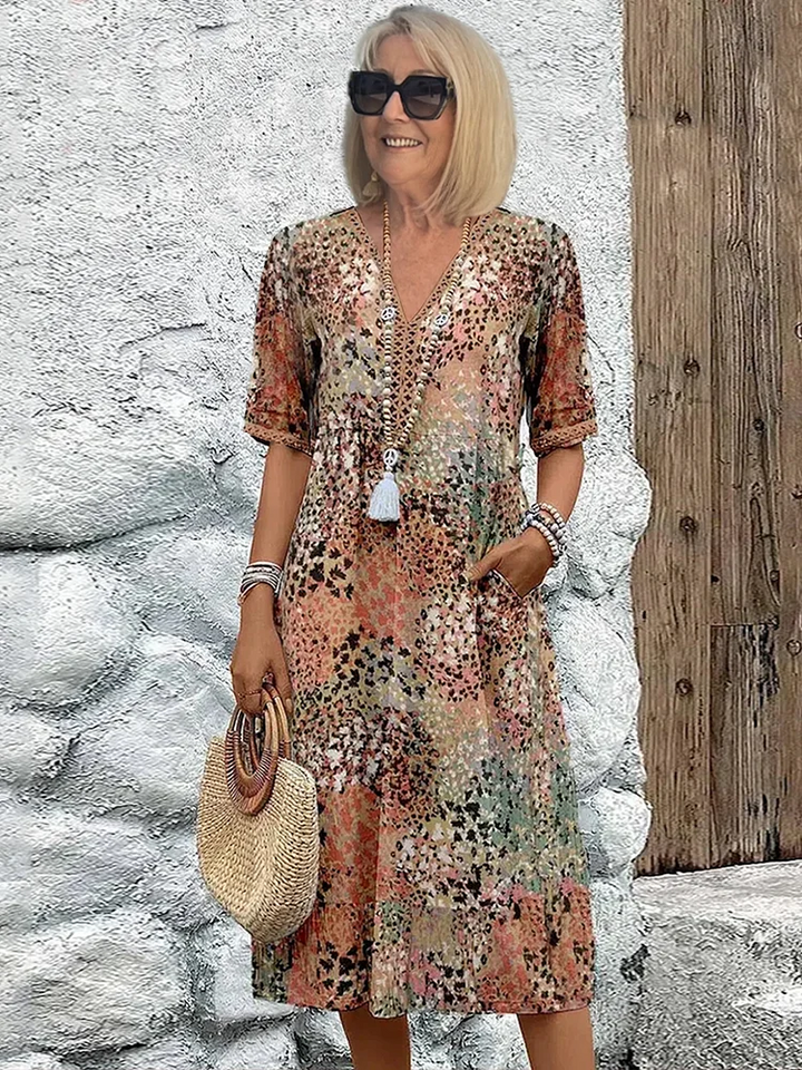 Lia - Vestido Feminino Midi