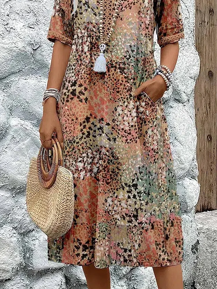 Lia - Vestido Feminino Midi