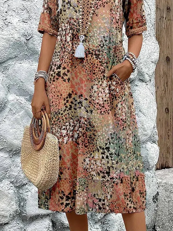 Lia - Vestido Feminino Midi