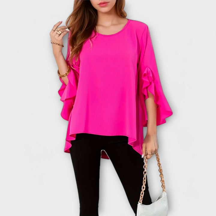 Aura - Blusa de primavera perfeita
