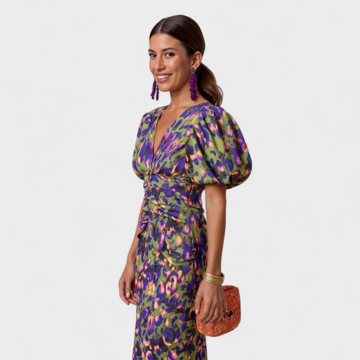 Lília - Vestido Fuego Tropical