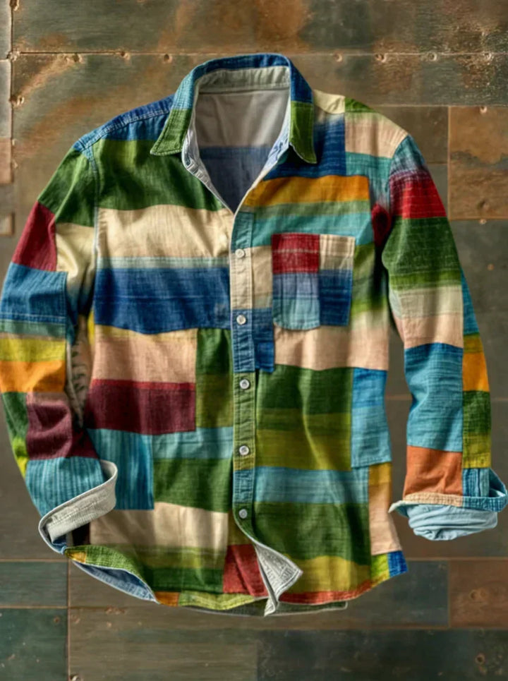 Gerard - Camisa elegante com bolso prático Ravelli Milano