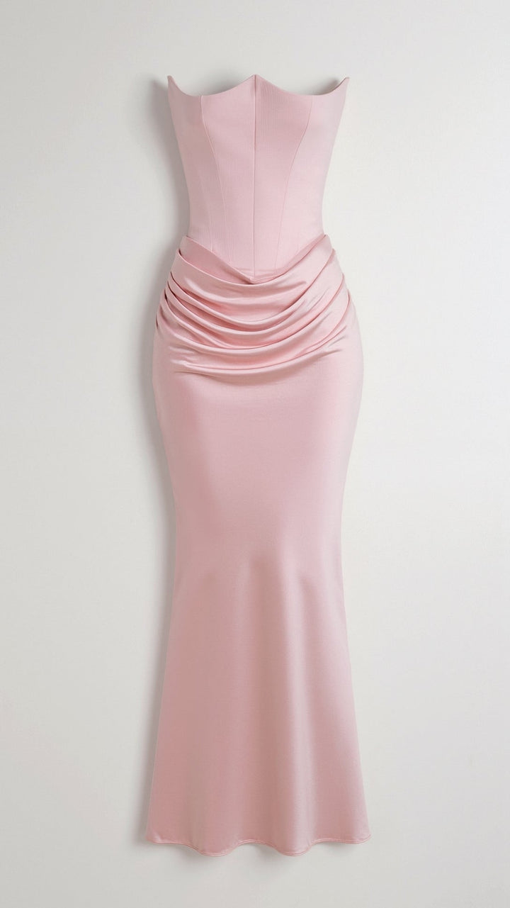 Esmeralda - Vestido comprido com corpete