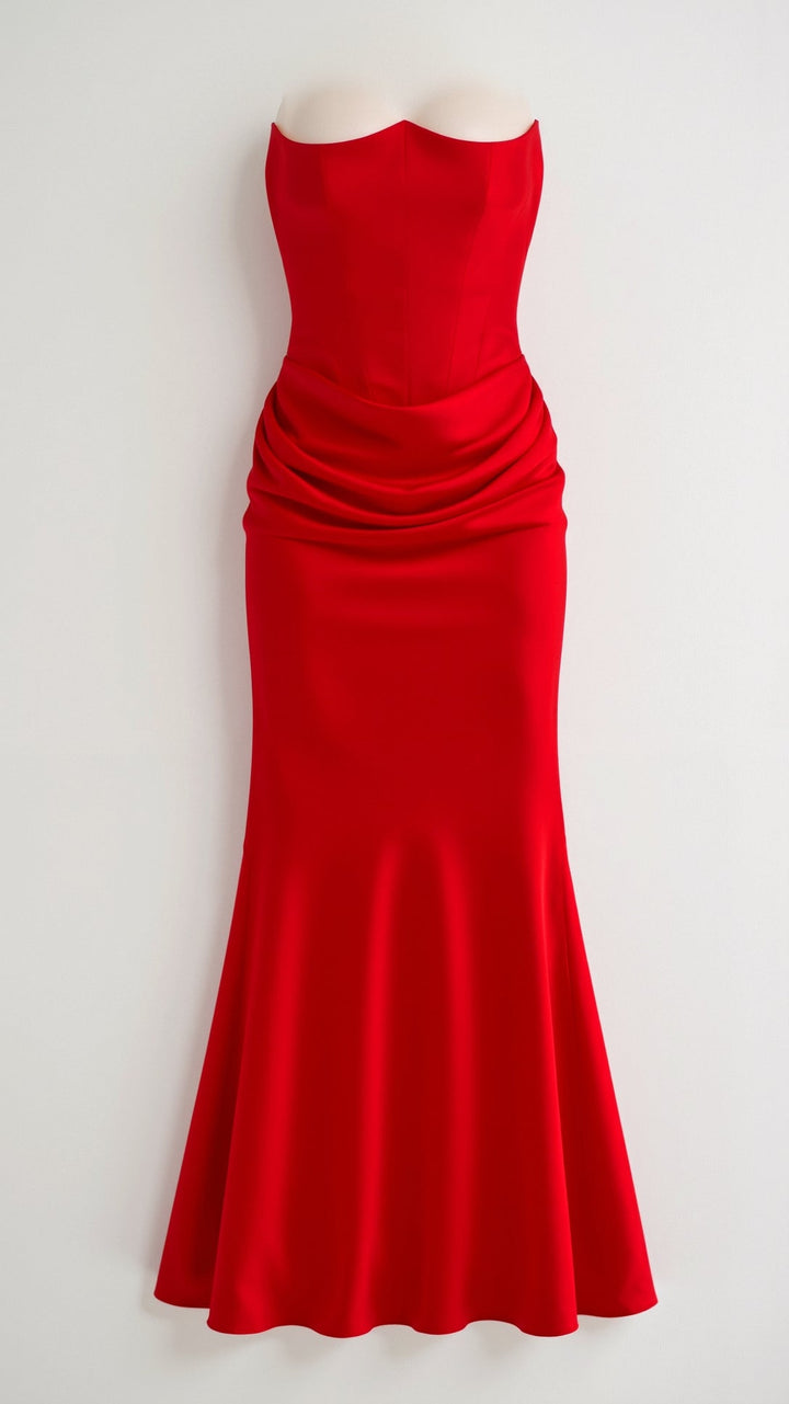 Esmeralda - Vestido comprido com corpete