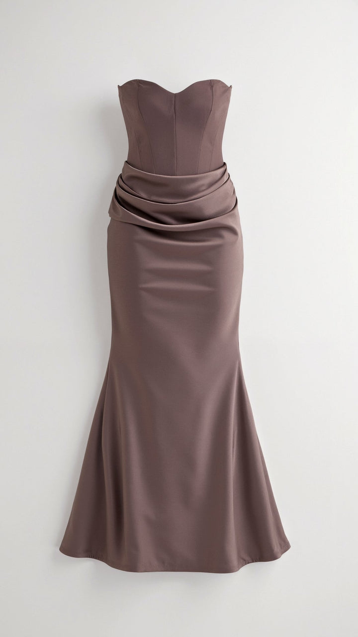 Esmeralda - Vestido comprido com corpete