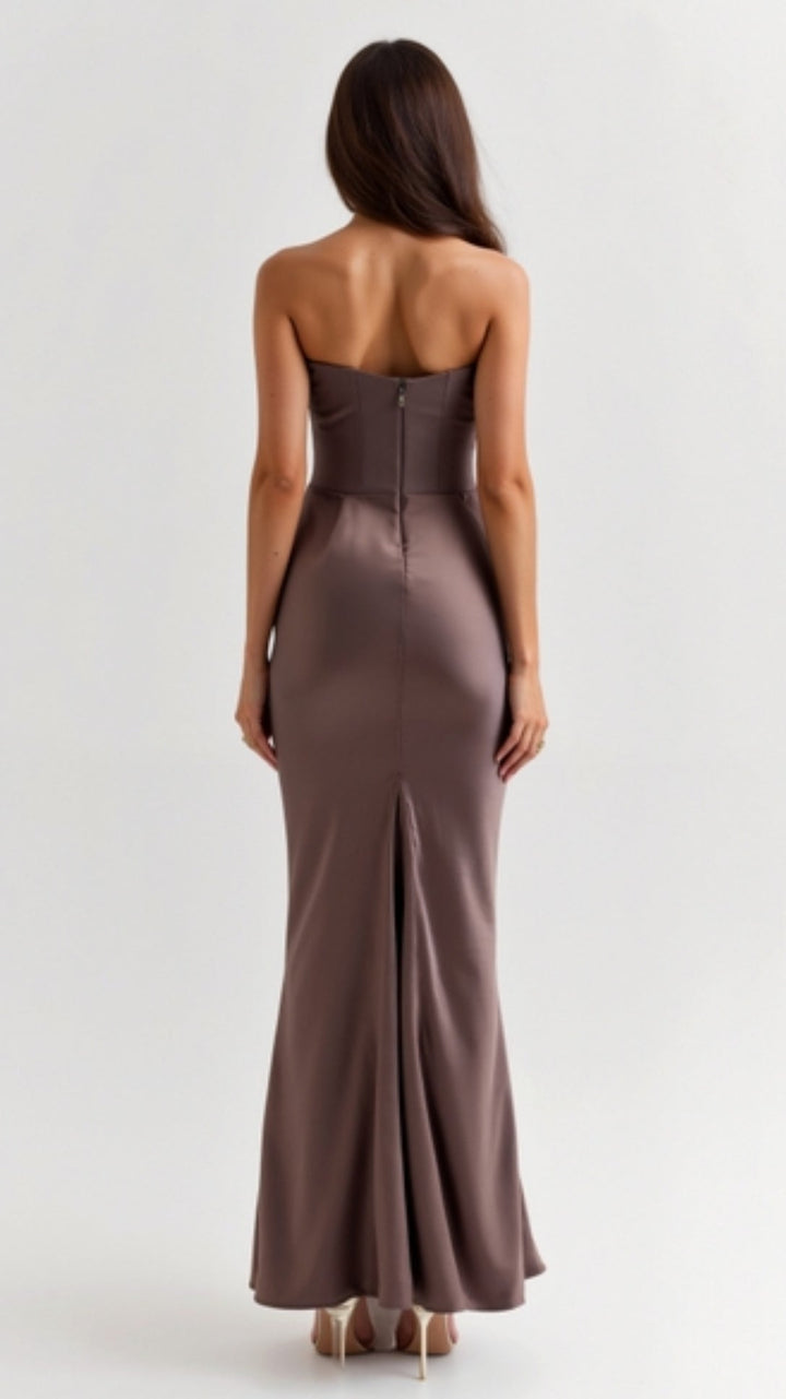 Esmeralda - Vestido comprido com corpete