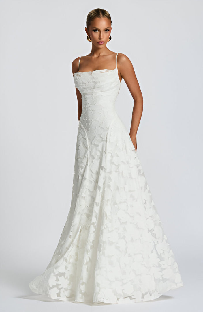 Francisca - Vestido Comprido com Corpete