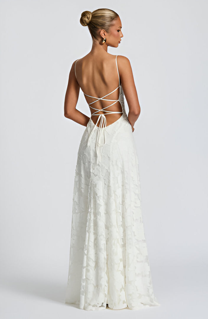 Francisca - Vestido Comprido com Corpete