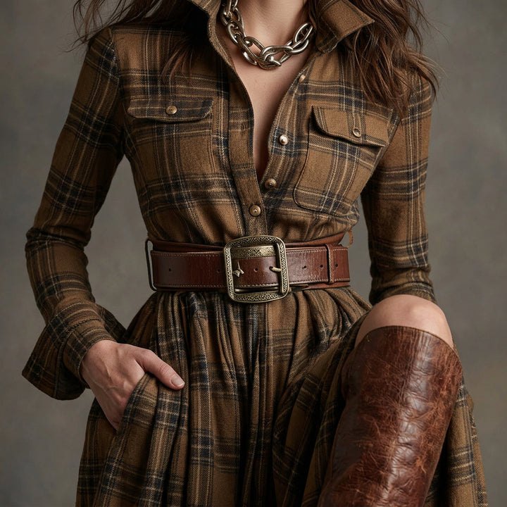 Mariana - Vestido de Camisa com Cinto