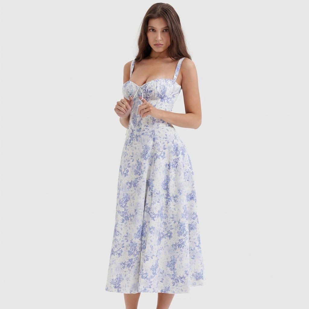 Luana - Vestido Maxi Elegante