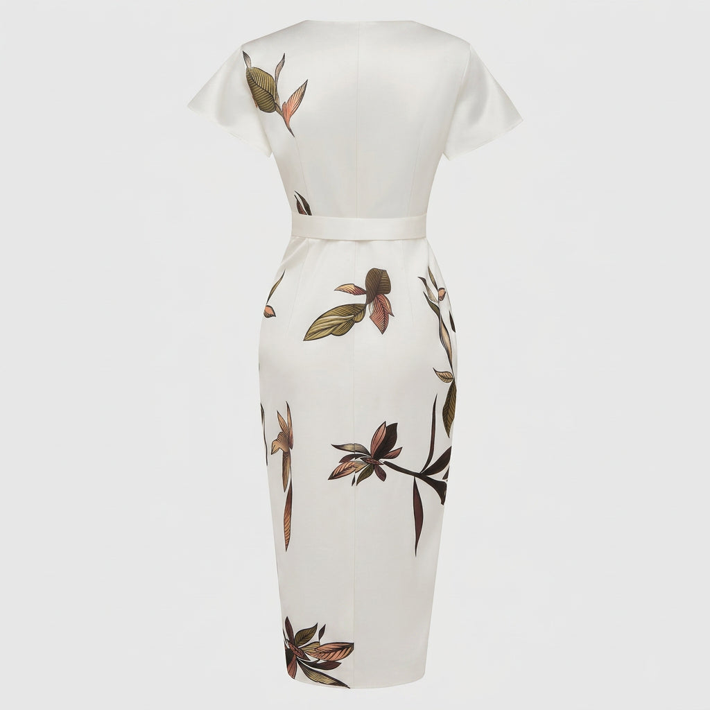 Isabel - Vestido Midi com Laço