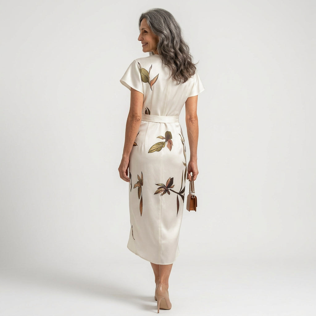 Isabel - Vestido Midi com Laço