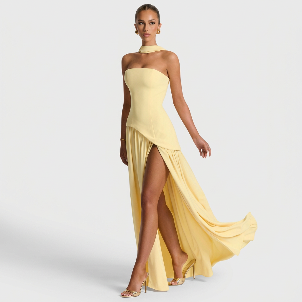Beatriz - Vestido Longo Sofisticado