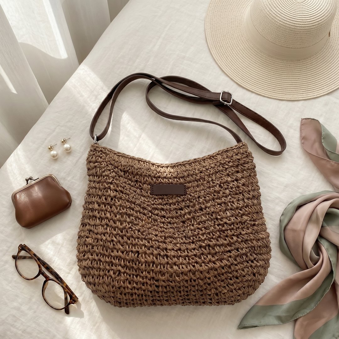 Simone | Elegante Bolsa Trançada