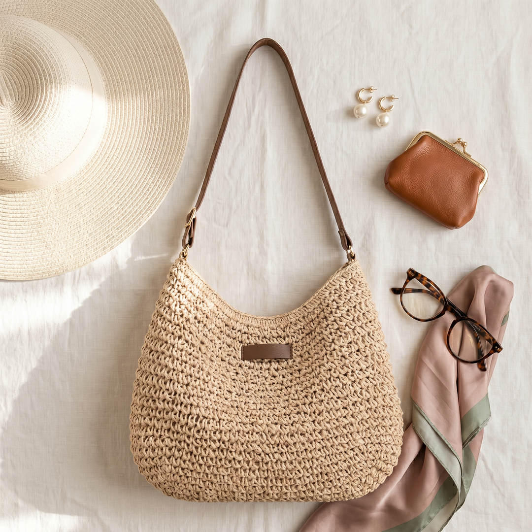 Simone | Elegante Bolsa Trançada