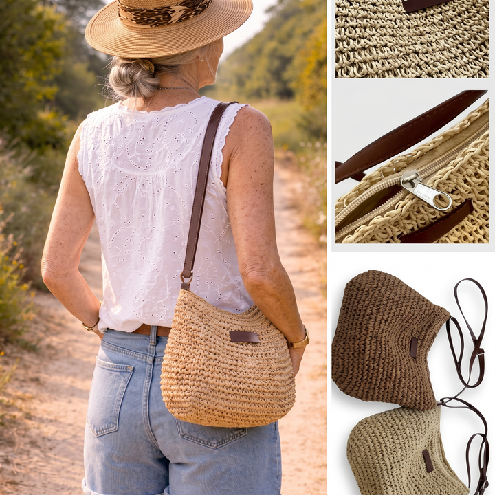 Simone | Elegante Bolsa Trançada