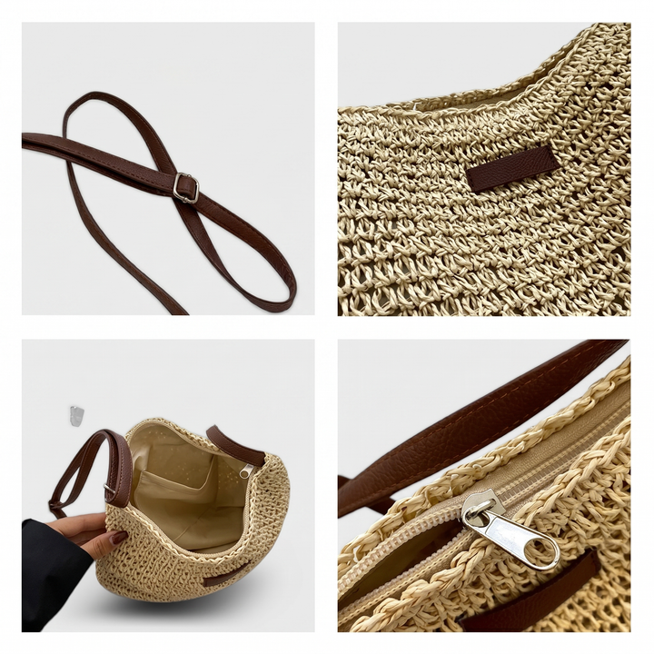 Simone | Elegante Bolsa Trançada