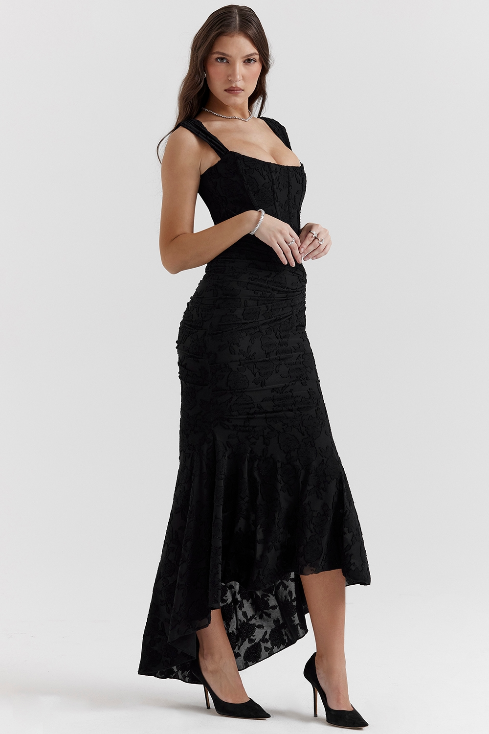 Nalina - Vestido Maxi Elegância