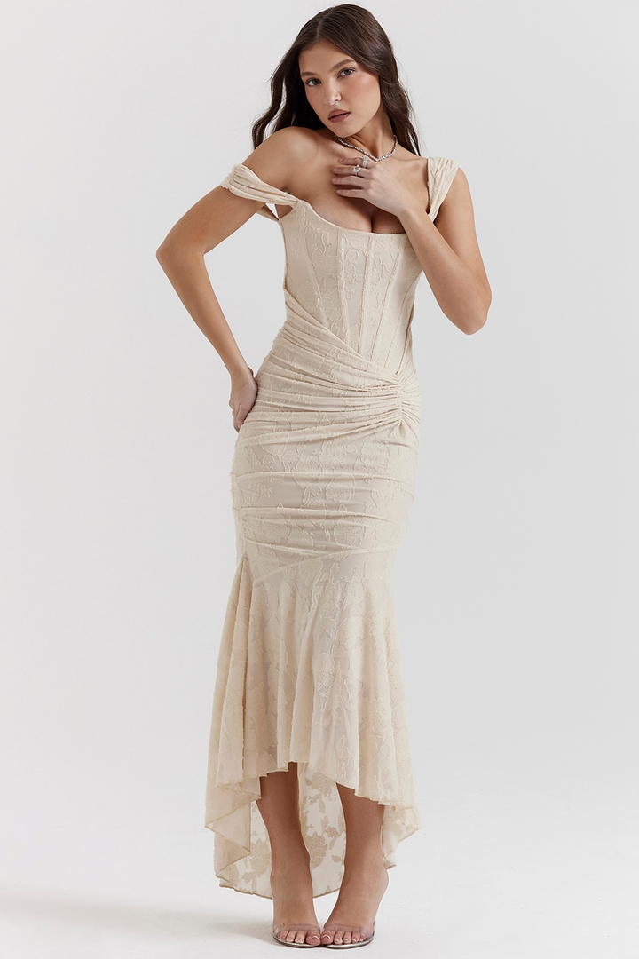 Nalina - Vestido Maxi Elegância