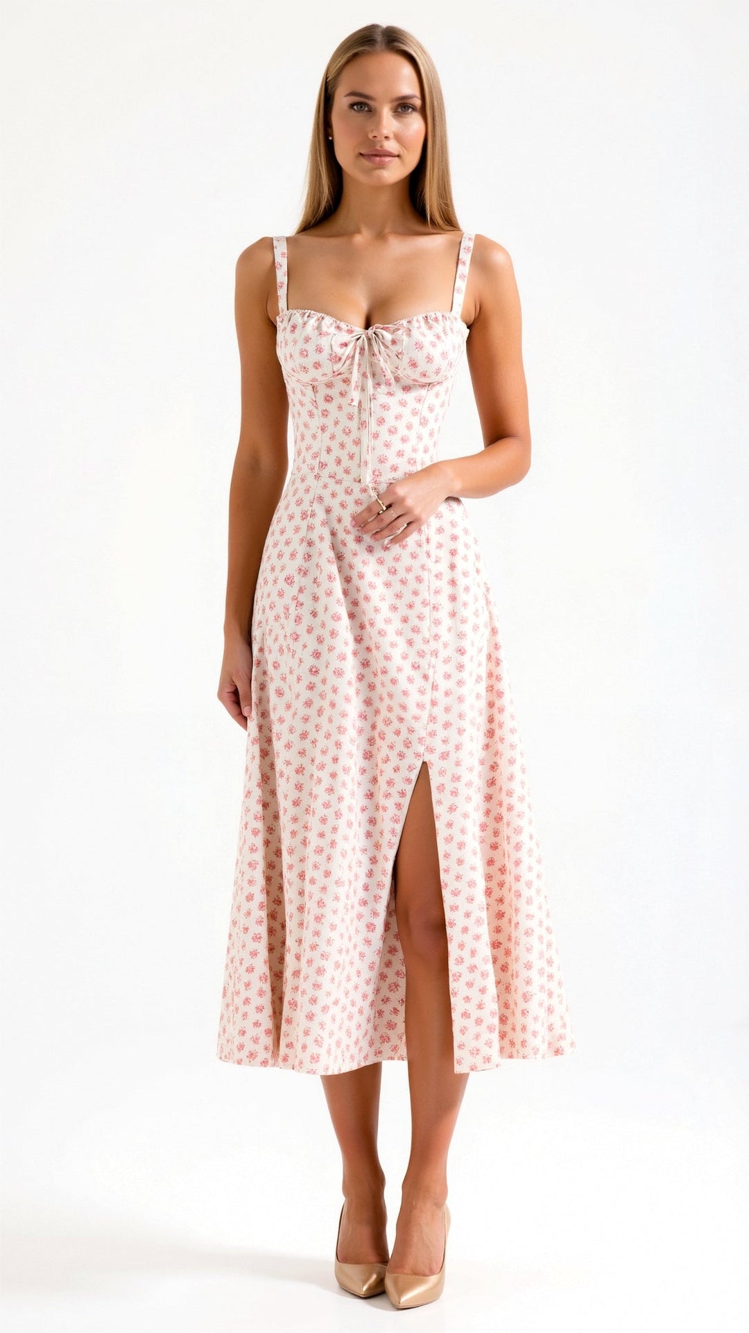 Júlia - Vestido Midi Elegante