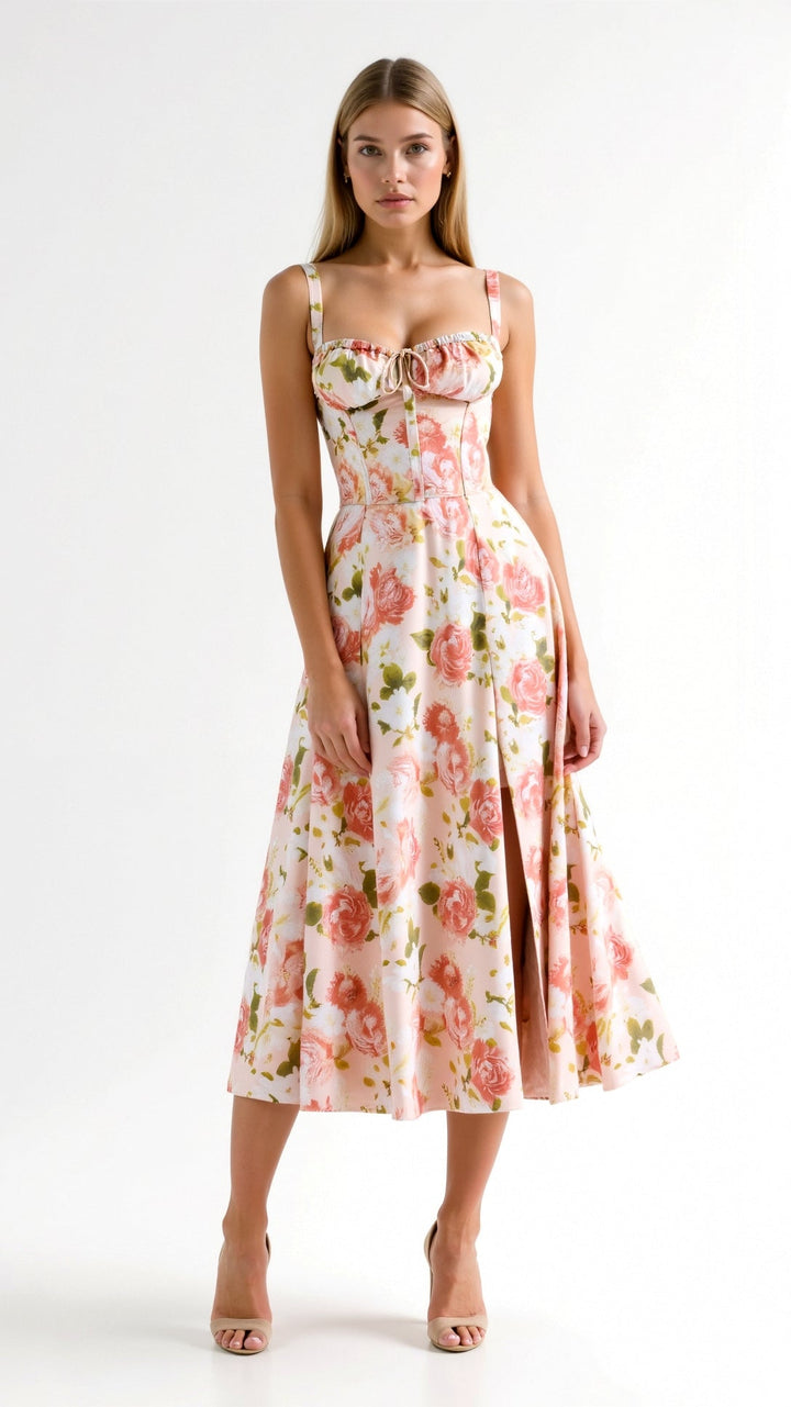 Júlia - Vestido Midi Elegante
