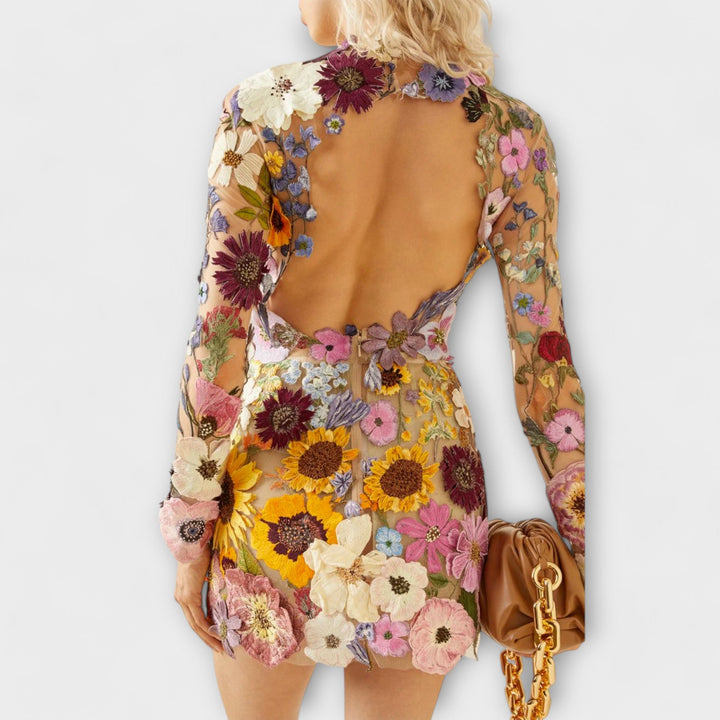 Dolores - Vestido com estampado flores