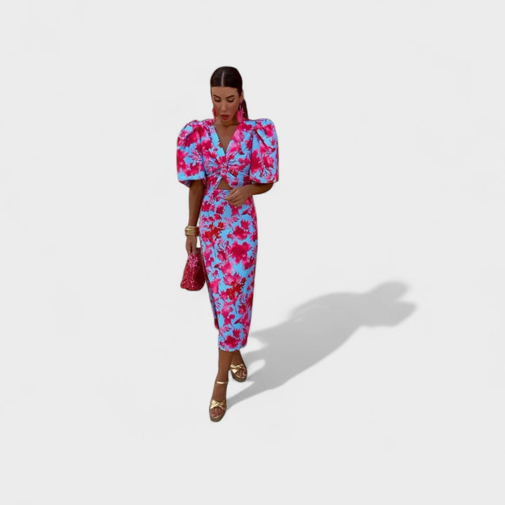 Lília - Vestido Fuego Tropical